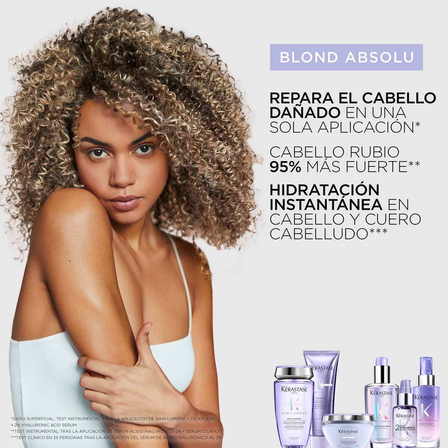 Rutina para Cuero Cabelludo y Cabello Rubio Blond Absolu